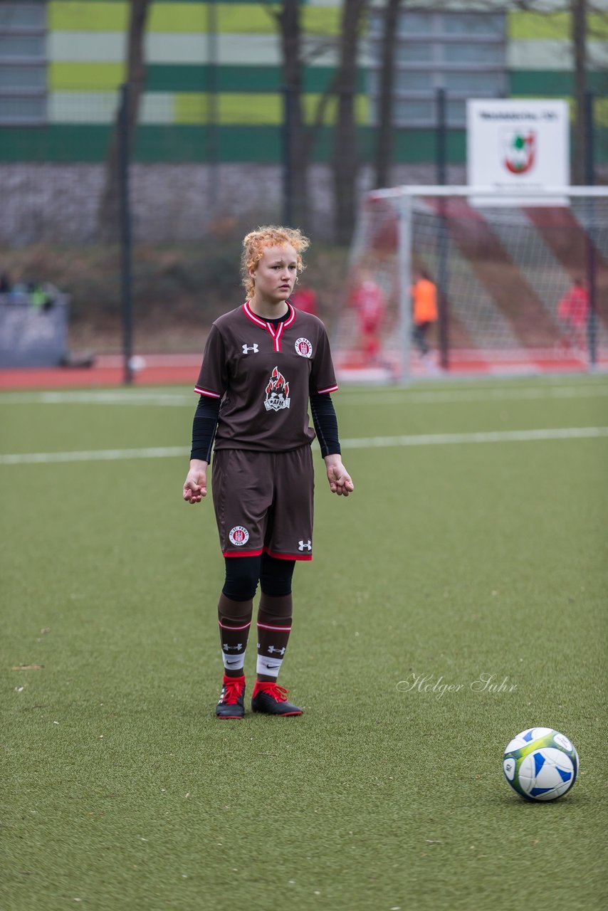 Bild 290 - B-Juniorinnen Walddoerfer - St.Pauli : Ergebnis: 4:1